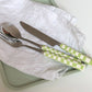 CHECKERED stainless steel cutlery set