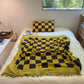 CHECKERED beach or home blanket