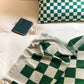 CHECKERED beach or home blanket