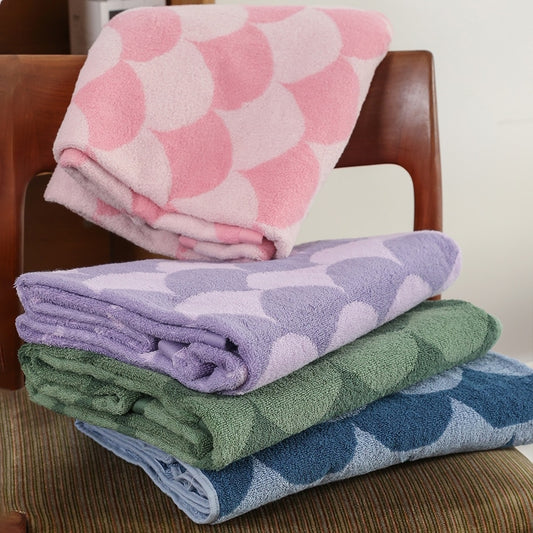 FISH SCALE cotton towels