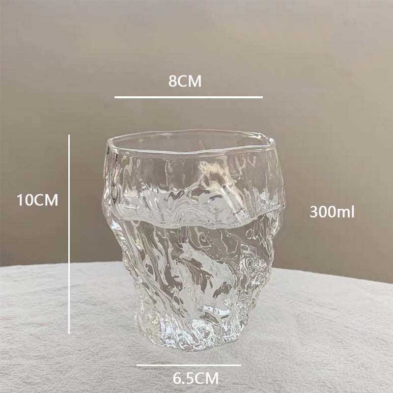 Natural Rock Crystal Glass Clear Quartz Glass Fancy Glass 